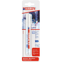 edding 95 Glasmarker 1er-Blister weiß 4-95-1-1049