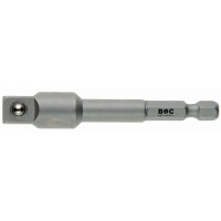 Bohrcraft Steckschlüssel Adapter 1/4" // 1/4" x 50 mm lose / Werksverpackun
