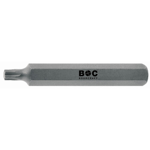 Bohrcraft Schrauber-Bits Torx 10 mm // Tx 40 x 75 mm lose / WVP