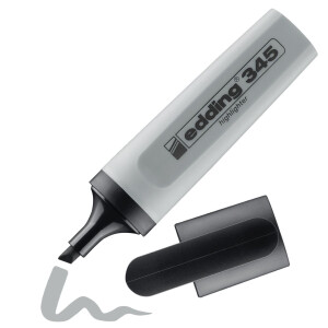 edding 345 Textmarker grau 4-345012