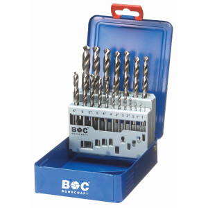 Bohrcraft Spiralbohrer kurz MG10 BC HSS-G DIN 338 //...