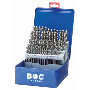 Bohrcraft Spiralbohrer kurz MG210 BC HSS-G DIN 338 //...