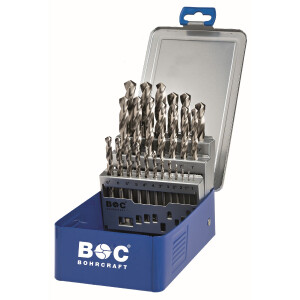 Bohrcraft Spiralbohrer kurz MG13 P-Plus  HSS-G DIN 338 //...