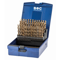 Bohrcraft Spiralbohrer kurz KE601 HSS-E ABS-Box /6,0-10,0x0,1/41-tlg.