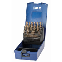 Bohrcraft Spiralbohrer kurz KE591 HSS-E ABS-Box /1,0-6,0x0,1/51-tlg.
