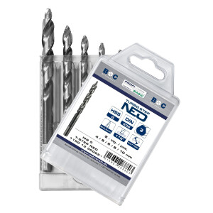 Bohrcraft Spiralbohrer kurz MG5 TURBO STEP NEO HSS-G DIN...