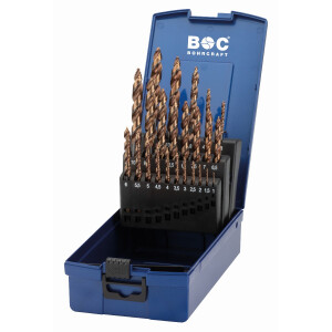 Bohrcraft Spiralbohrer kurz KE24 T-STEP INOX HSSE DIN 338...