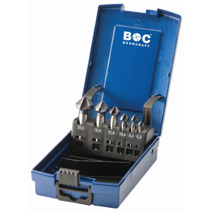 Bohrcraft Kegelsenker KS6-K TiAlN HSS Kegels.ABS-Box//...