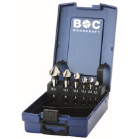 Bohrcraft Kegelsenker KS6-K Co HSS-E Kegels. ABS-Box//6,3 - 20,5/ 6-tlg.