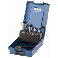 Bohrcraft Querlochsenker QS4-K  Kegel-u. Entgratsenker// Größe 1-4 / 4-tlg.