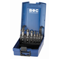 Bohrcraft Kegelsenker ungleich KS6-K HSS-AlCro P-Plus Kegels.// 6,3-20,5 / 6-tlg.