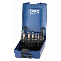 Bohrcraft Kegelsenker ungleich KS6-K Co B+ P-Plus Kegels.// 6,3-20,5 / 6-tlg.