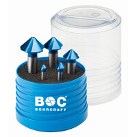 Bohrcraft Kegelsenker ungleich KS5 Co B+ P-PLUS  Kegels. // 6,3-25,0/ 5-tlg.