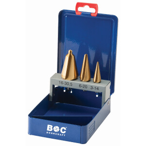 Bohrcraft Blechschälbohrer B3 TiN HSS Blechsch. //...