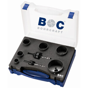 Bohrcraft Sortimente LS6 Lochsägen // 22-68 mm +...