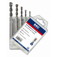 Bohrcraft Stein- und Betonbohrer SP5 HM Schlagbohrer // 4-5-6-8-10 /5-tlg.