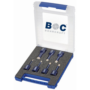 Bohrcraft Sortimente DB7 / 7-tlg.M14 Diamantb.2x 6+8mm/je...