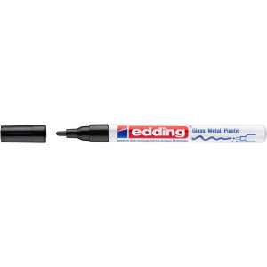 edding 751 Glanzlackmarker schwarz 4-751-9-001