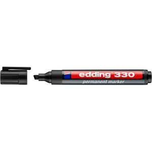 edding 330 Permanentmarker schwarz 4-330001