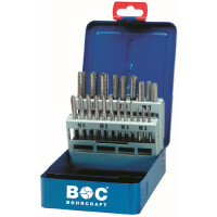 Bohrcraft Sortimente G12 HSS DIN 352 // M3-M12 / 21-tlg.