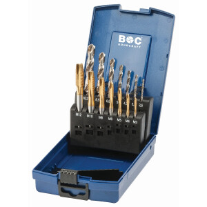 Bohrcraft Sortimente MGB14G-K TiN MGB+338G  ABS// M3-M12...