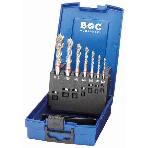 Bohrcraft Sortimente MGB7S-K Rotring MGB in ABS// M3-M12 RSP40°/7-tlg.