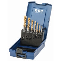 Bohrcraft Sortimente MGB7S-K TiN P-PLUS HSSE // M3-M12 Form C40°/7-tlg.