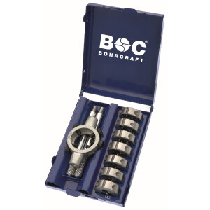 Bohrcraft Sortimente MSR8 HSS Schneideisen + Halter /...