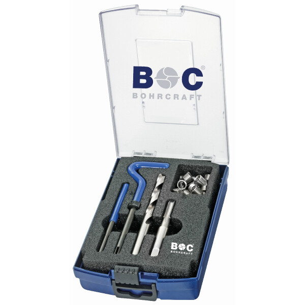 Bohrcraft Sortimente GR-M12 x 1,75 Gewinderep.-Satz // 14-tlg. P-PLUS