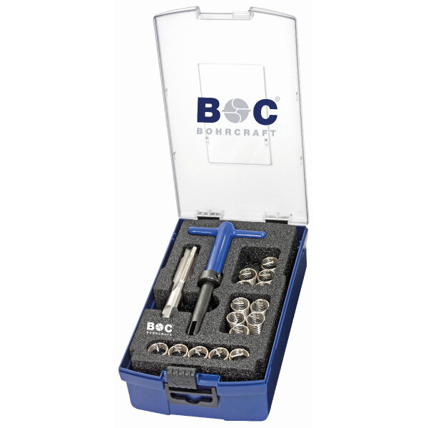 Bohrcraft Sortimente GRZK-MF14 x 1,25 Gewinderep.-Satz //17-tlg. P-PLUS