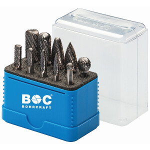 Bohrcraft Sortimente R10 HM-Frässt. M-Box Form...