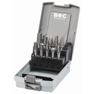 Bohrcraft Sortimente RK10 HM-Frässt. ABS-Box....
