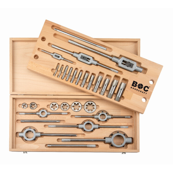Bohrcraft Sortimente GWH-G Gewindesort. // G 1/8" - G 1" / 25-tlg.