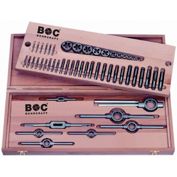 Bohrcraft Sortimente GWH20 Gewindesort. // M 3 - M 20 / 52-tlg.