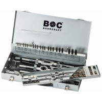 Bohrcraft Sortimente GWE12 P-PLUS Gewindesort.// M3-M12 VAP / 44-tlg.