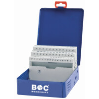 Bohrcraft Metall Metall-Kassette blau  M 601 leer