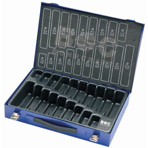 Bohrcraft Metall Metallkoffer 170-tlg.  mit Druck M 170 leer