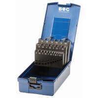 Bohrcraft ABS-Kunststoff 25-tlg. RoseBox für Spibo dunkelblau   K 13-leer