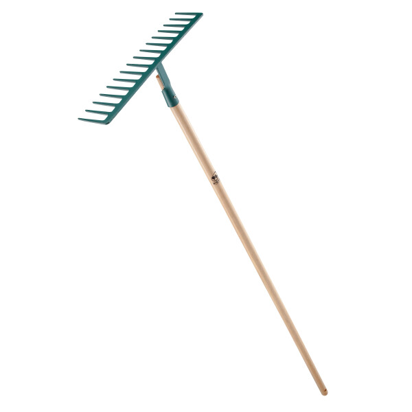LEBORGNE Rechen Batipro 14 Zinken mit Holzstiel