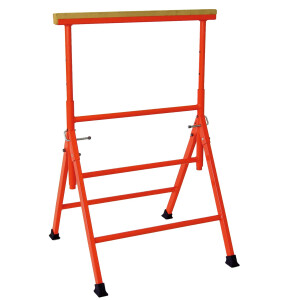 MONDELIN Metal Arbeitsbock 62 cm lang 80-130 cm...