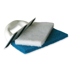 MONDELIN Scheuerpadhalter 250 x 110 mm Inkl 2 Pads...
