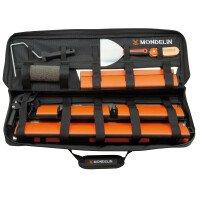 MONDELIN Ergo-Lame Spachtel Set in Textiltasche Maler & Trockenbauer Premium 11-Teilig