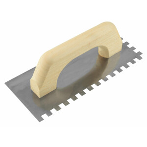 MONDELIN Glättekelle mit Holzgriff 0,6 mm Stark...