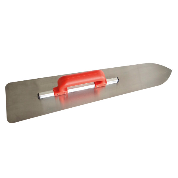 MONDELIN Estrich Glätter mit Kunststoffgriff 0,6 mm Stark Spitz 9 mm 450 x 120 mm
