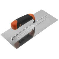 MONDELIN Glättekelle Gebogen mit 2-K-Griff 0,6 mm Stark 280 x 120 mm