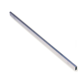 MONDELIN Abziehlatte aus Alumnium mit ENdkappe 65X25 mm...