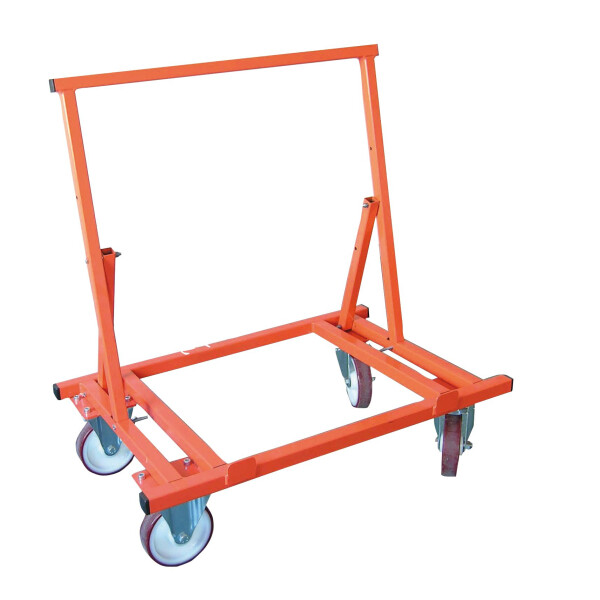 MONDELIN Gipsplatten-Transport-Wagen mit 4 Rollen Max. 900 kg Belastbar