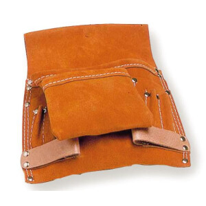 MONDELIN Werkzeugtasche aus Leder, Genietet, 8...