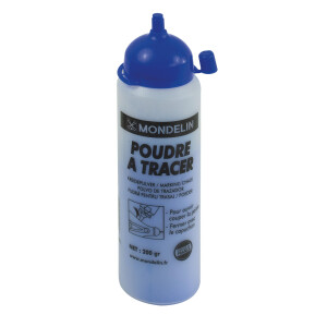 MONDELIN Markierungspuder Blau für Schlagschnur 400 g