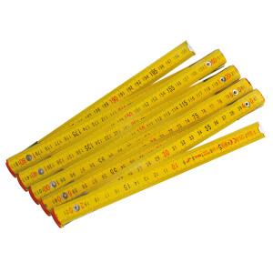 MONDELIN Zollstock 2 m aus Kunststoff